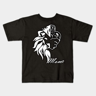 Lion mom Mother's Day Mom Kids T-Shirt